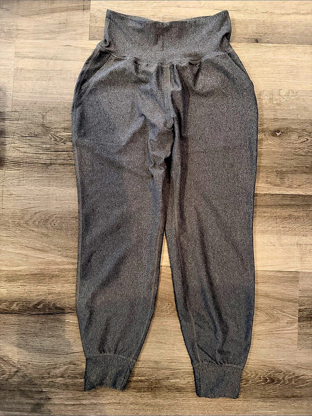 Old Navy High-Waisted PowerSoft Jogger Pants Gray Small